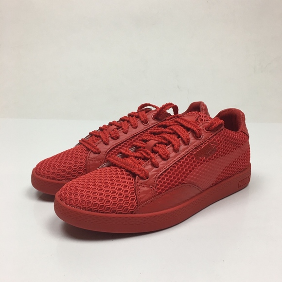 Solange x Puma Suede Classic Woven Red Women's US6 - Picture 1 of 4